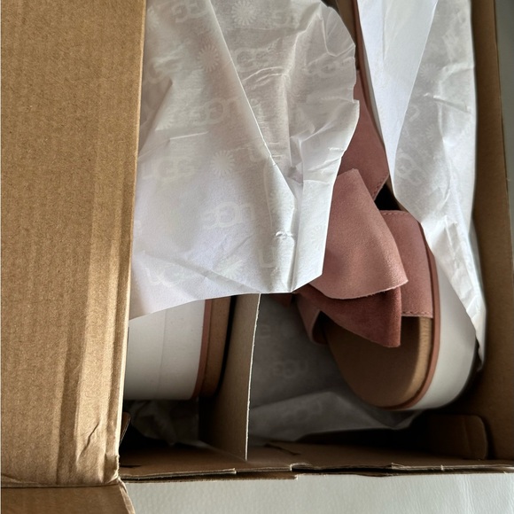 UGG w Joanie 2 tone leather slip-on - Picture 3 of 6